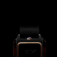 Briston Streamliner Kennedy HM 30mm Black Dial Quartz Watch 252030.PRA.T.1.NB_2025