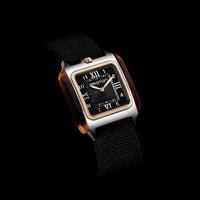 Briston Streamliner Kennedy HM 30mm Black Dial Quartz Watch 252030.PRA.T.1.NB_2025