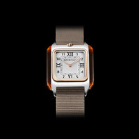 Briston Streamliner Kennedy HM 30mm White Dial Quartz Watch 252030.PRA.T.2.NT_2025