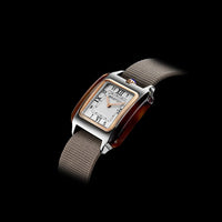 Briston Streamliner Kennedy HM 30mm White Dial Quartz Watch 252030.PRA.T.2.NT_2025