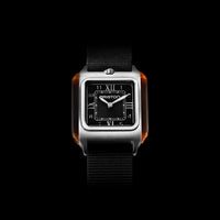 Briston Streamliner Kennedy HM 30mm Black Dial Quartz Watch 252030.SA.T.1.NB_2025
