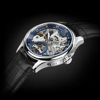 EPOS 3500 LE steel case blue steel dial leather strap 3500.165.20.26.25_403/888_2025