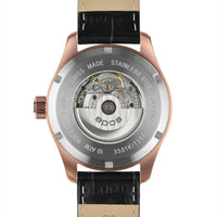 EPOS 3501 DD Silver/Pink S/S Case Silver Dial Leather strap 3501.142.24.98.25_5826_2025