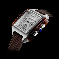 Briston Streamliner Kennedy Chrono SS 38mm White Dial Quartz Watch 251838.SA.T.2.FBR_2025