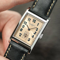 Duckworth Prestex Parker Quartz Pink Dial Blue Leather Strap_D803-07D_055/500