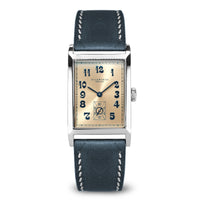 Duckworth Prestex Parker Quartz Pink Dial Blue Leather Strap_D803-07D_055/500