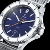 YEMA Navygraf Marine Nationale Femme Quartz S/S 34mm Blue Dial YMHFMN34-GM_2024