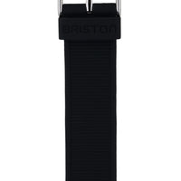 Briston NATO 20mm SILICON L245mm BLACK Strap NR20.B_2024