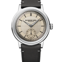 Raymond Weil millesime Small Seconds 39mm champagne dial 2930-STC-11001_E017798