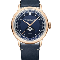 Raymond Weil millesime moonphase 39mm blue dial 2945-PC5-50001_H204279