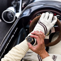 YEMA Rallygraf Meca Quartz S/S 40mm Black Dial YMHF1585-AA_2024