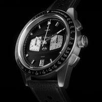 YEMA Rallygraf Meca Quartz S/S 40mm Black Dial YMHF1584-AA_2024