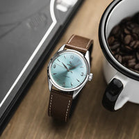 YEMA Auto S/S 37.5mm Light Blue Dial YUBC24-37-JU64_2024