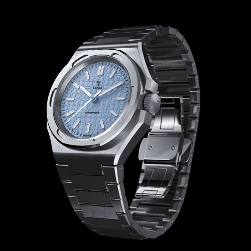 YEMA TRAVELLER II Blue Dial Steel Bracelet YWTR23-GMS (1) – Timeville