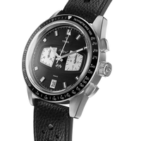 YEMA Rallygraf Meca Quartz S/S 40mm Black Dial YMHF1584-AA_2024