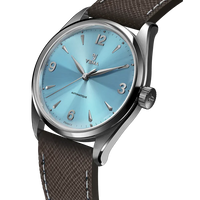YEMA Auto S/S 37.5mm Light Blue Dial YUBC24-37-JU64_2024