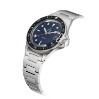 YEMA SUPERMAN HERITAGE Blue Dial, Steel Bracelet YMHF1573-GM