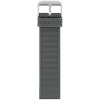 Briston NATO 20mm SILICON L245mm GREY Strap NR20.G_2024