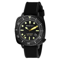 Briston NATO 20mm SILICON L245mm BLACK Strap NR20.B_2024