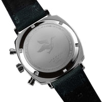 Duckworth Prestex DP Q Chrono42 Blue Dial Leather Strap D550-03