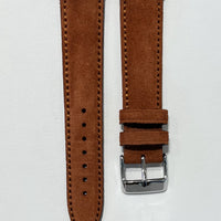 Duckworth Prestex 20mm Suede Leather Standard Strap
