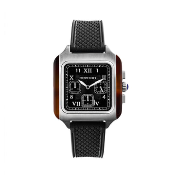 Briston Streamliner Kennedy Chrono SS 38mm Black Dial Quartz Watch 251838.SA.T.1.FB_2025