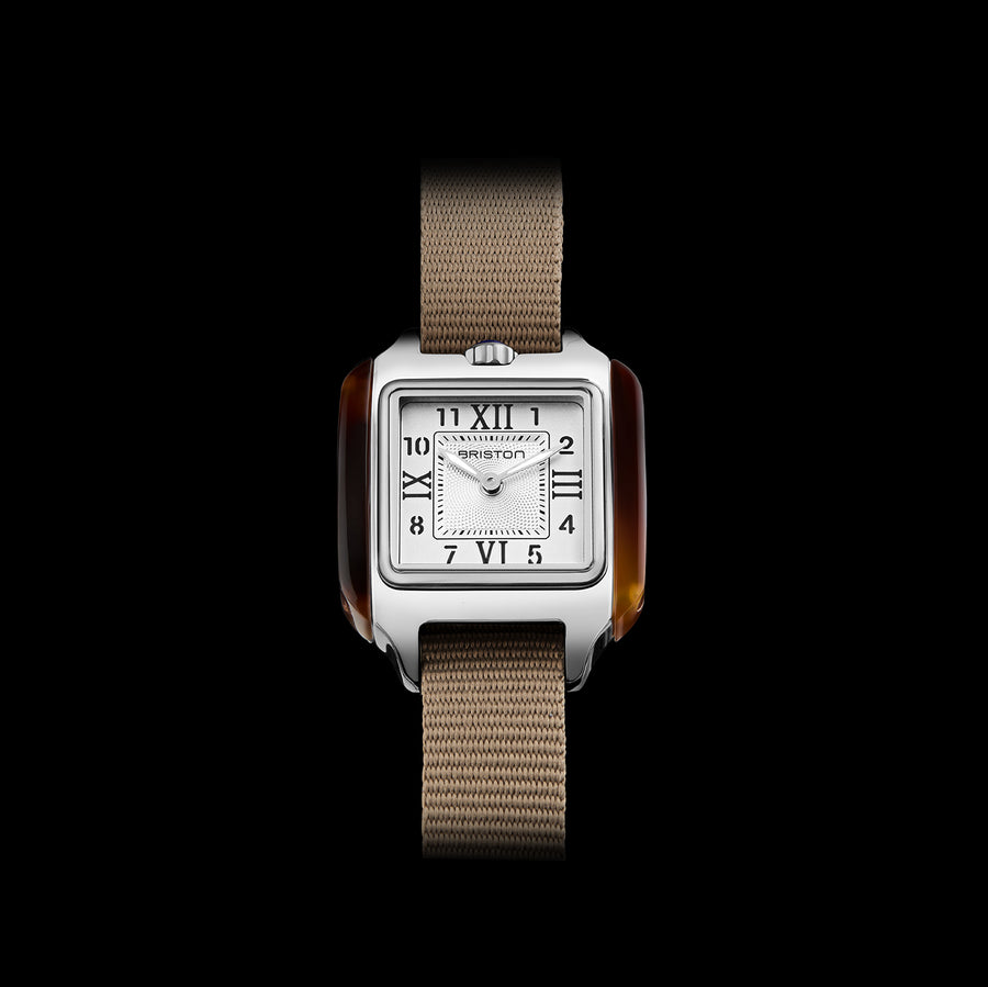 Briston Streamliner Kennedy HM 25mm White Dial Quartz Watch 252025.SA.T.2.NT_2025