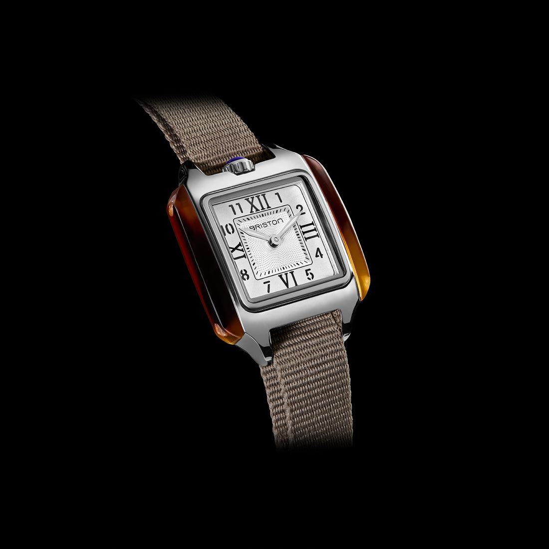 Briston Streamliner Kennedy HM 25mm White Dial Quartz Watch 252025.SA.T.2.NT_2025