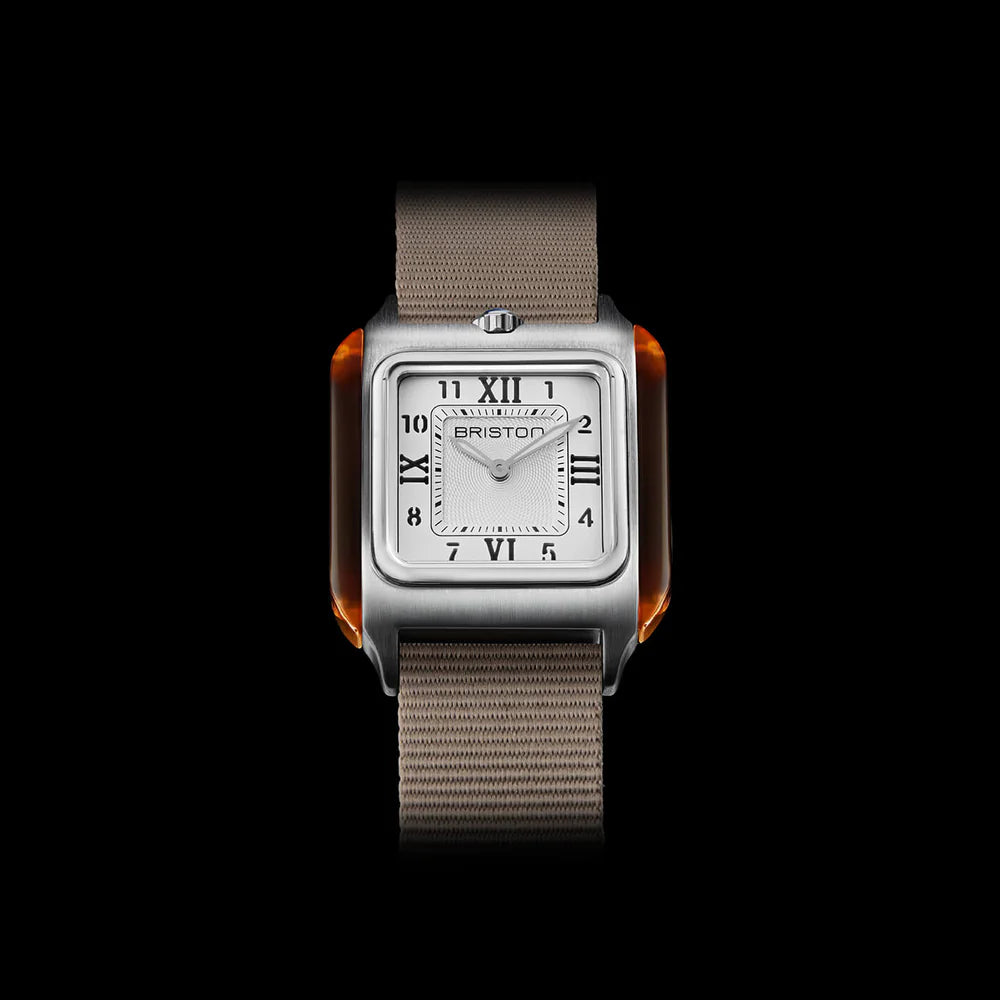 Briston Streamliner Kennedy HM 30mm White Dial Quartz Watch 252030.SA.T.2.NT_2025