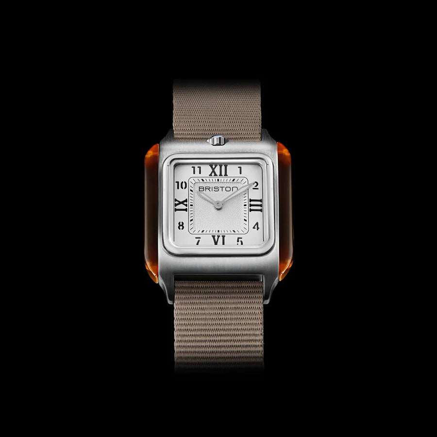 Briston Streamliner Kennedy HM 30mm White Dial Quartz Watch 252030.SA.T.2.NT_2025