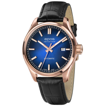 Epos 3501 Rose PVD Case Blue/Pink Dial Leather Strap 3501.132.24.16.25_5572_2025
