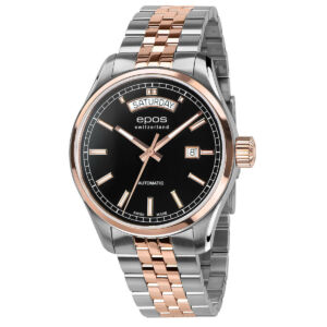 EPOS 3501 S/S & Rose Case Black Dial S/S & Pink Bracelet 3501.142.34.95.44_5828_2025