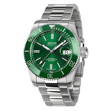 EPOS 3504 S/S & Green Case Green Dial S/S Bracelet 3504.131.93.13.30_02656_2025