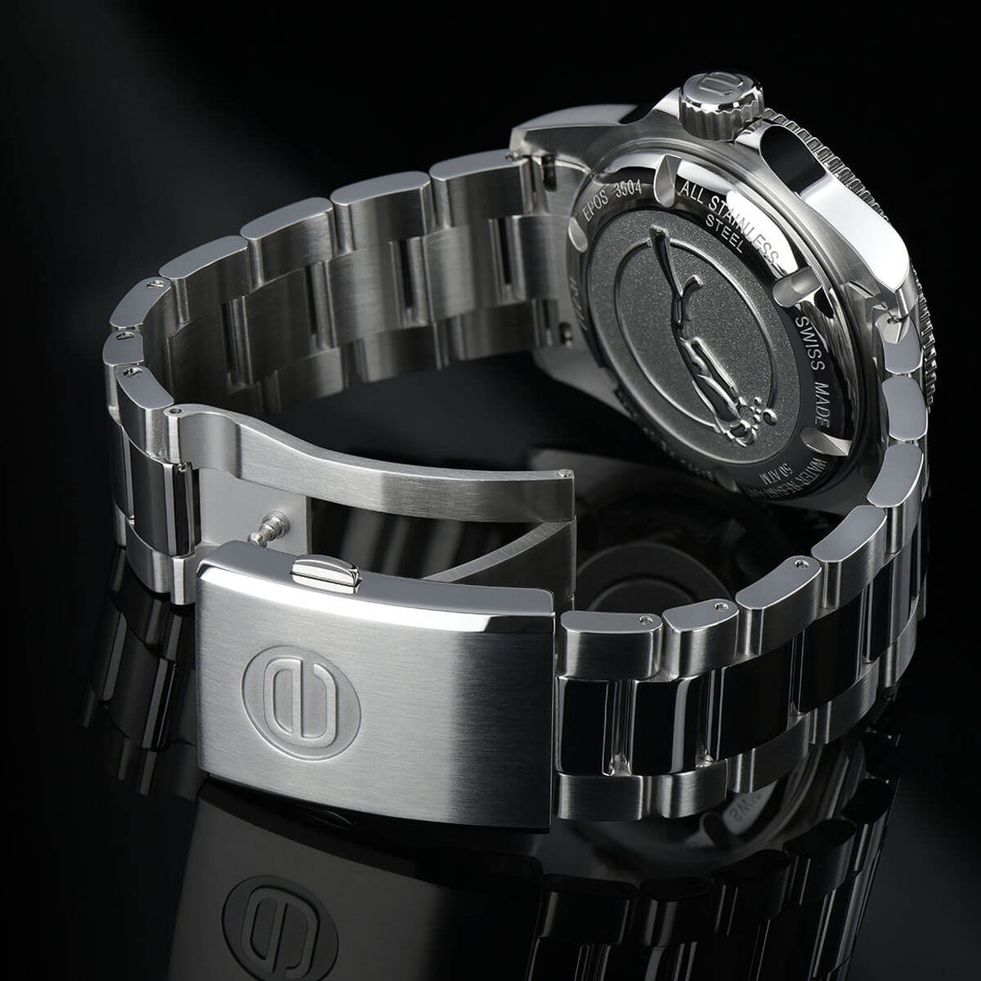 EPOS 3504 S/S & Green Case Green Dial S/S Bracelet 3504.131.93.13.30_02656_2025