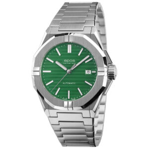 EPOS 3506 S/S Case Green Dial S/S Bracelet 3506.132.20.13.30_0703_2025