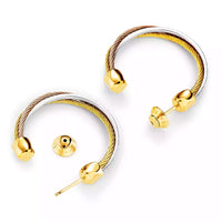 Charriol Celtic® Triquetra earrings 03-2004-1276-0_2025