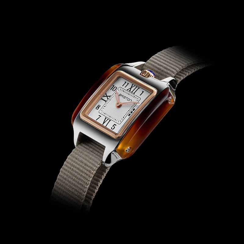 Briston Streamliner Kennedy HM 25mm White Dial Quartz Watch 252025.PRA.T.2.NT_2025