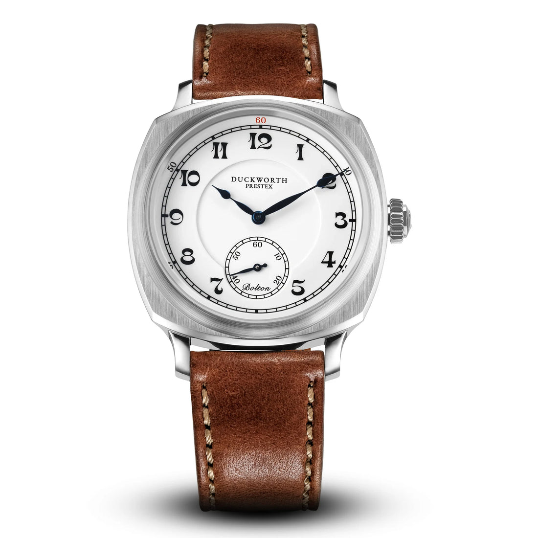 Duckworth Prestex DP Bolton Q Small Seconds Tan Quartz Leather Strap D667-02B_077/500