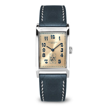 Duckworth Prestex Parker Quartz Pink Dial Blue Leather Strap_D803-07D_055/500