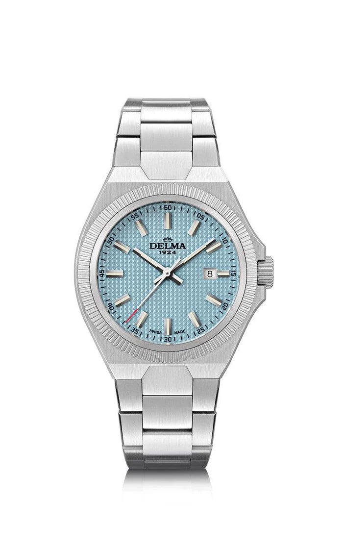 DELMA MIDLAND S/S Case Ice Blue dial S/S Bracelet 41701.627.1.191_2025
