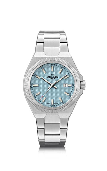 DELMA MIDLAND S/S Case Ice Blue dial S/S Bracelet 41701.627.1.191_2025