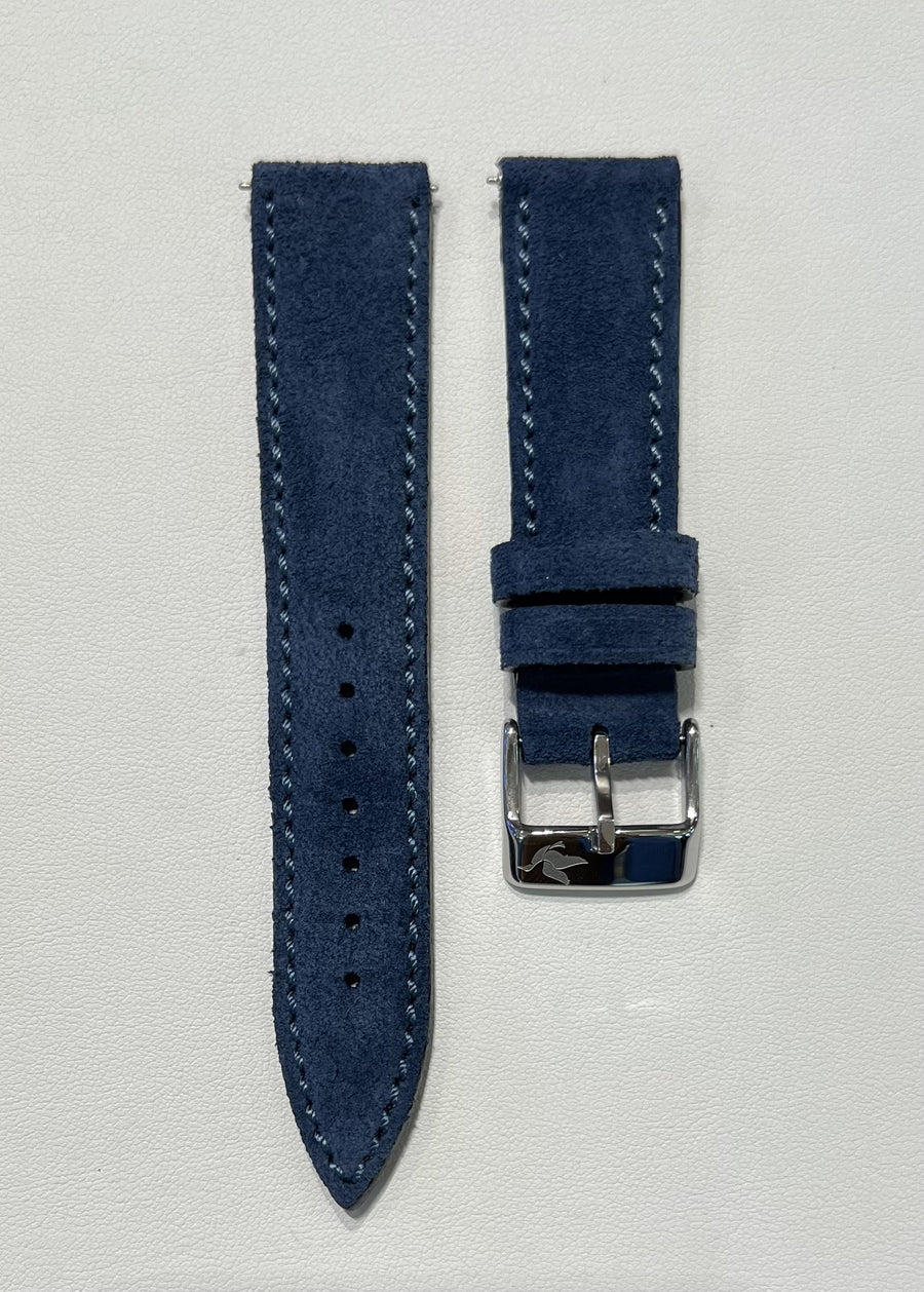 Duckworth Prestex 20mm Suede Leather Short Strap