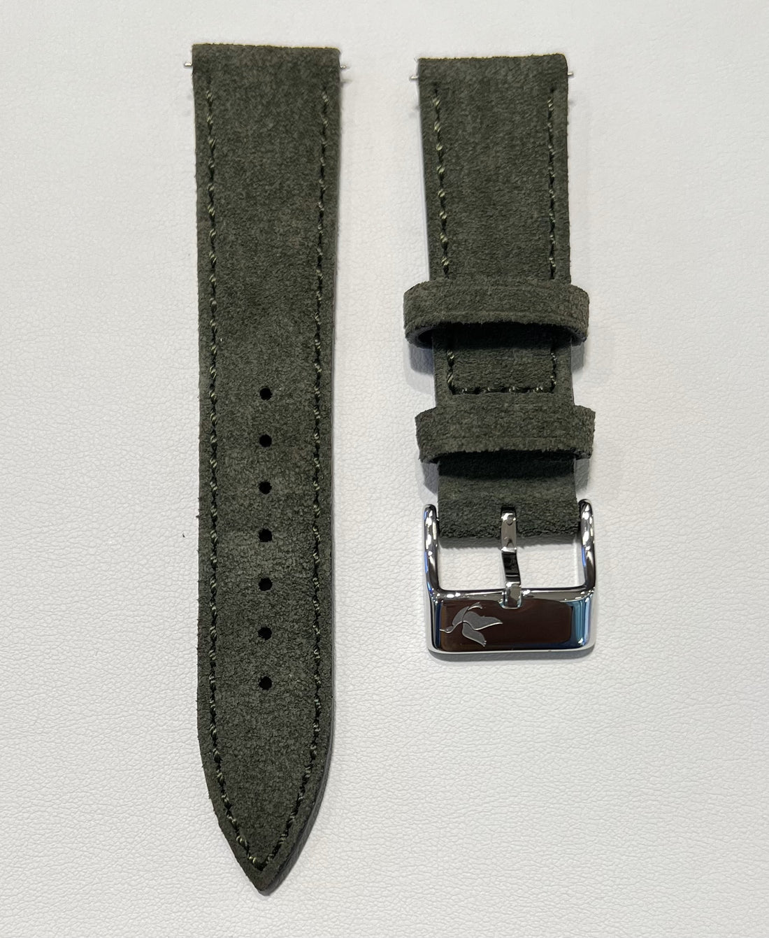 Duckworth Prestex 20mm Suede Leather Short Strap