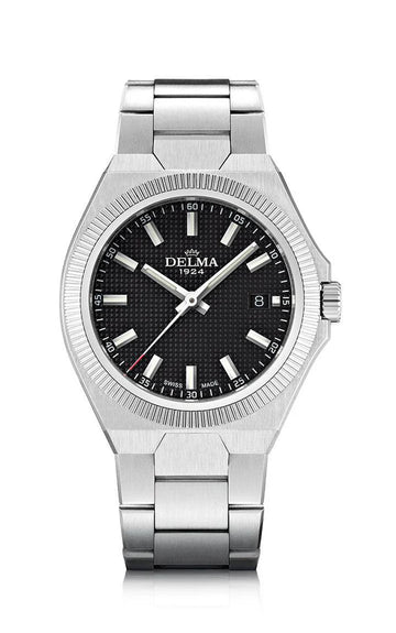 DELMA MIDLAND S/S Case Black Dial S/S Bracelet 41701.742.6.031_2025