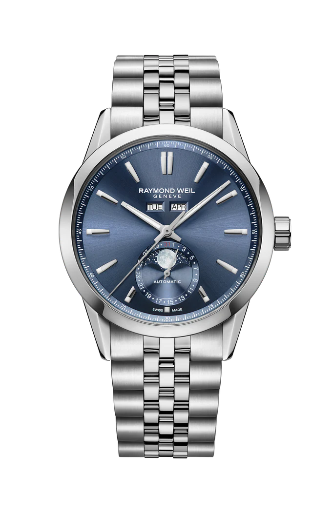 Raymond Weil Freelancer Automatic Complete Calendar Blue Sunray Dial 2766-ST-50001_H211518