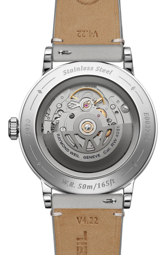 Raymond Weil millesime Small Seconds 39mm tuxedo dial 2930-STC-05450_E019414