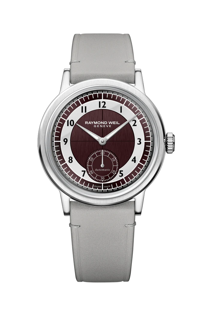 Raymond Weil millesime Small Seconds 39mm tuxedo dial 2930-STC-05450_E019414