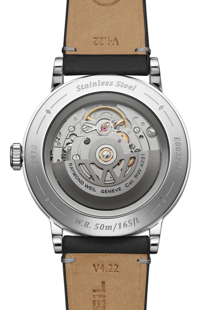 Raymond Weil millesime Small Seconds 39mm champagne dial 2930-STC-11001_E017798