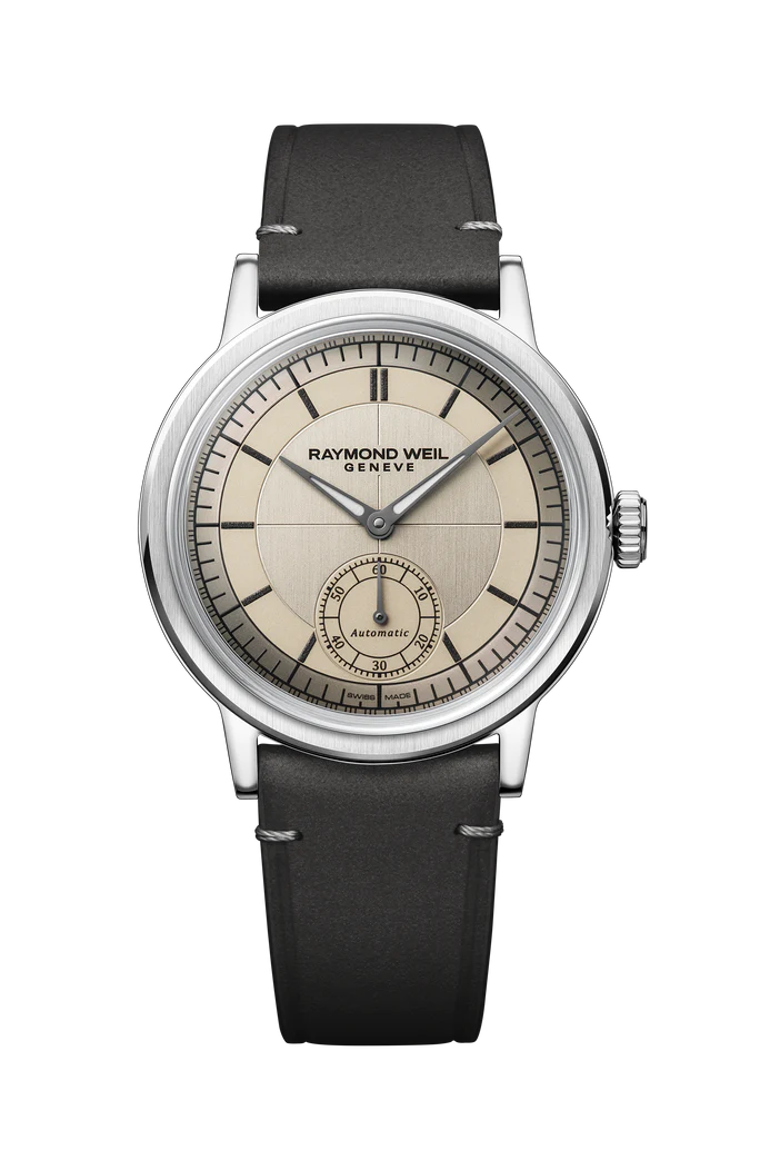 Raymond Weil millesime Small Seconds 39mm champagne dial 2930-STC-11001_E017798