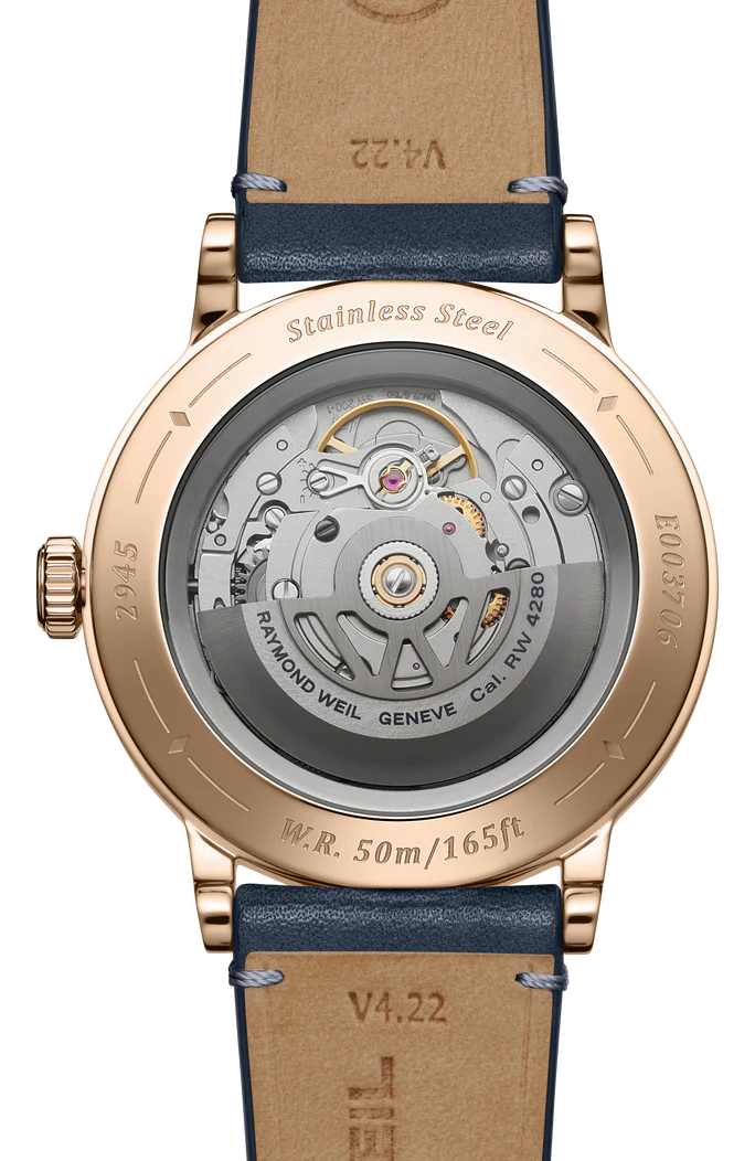 Raymond Weil millesime moonphase 39mm blue dial 2945-PC5-50001_H204279